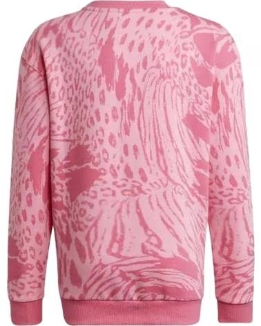 ADIDAS SUDADERA EN PARA NINAS ROSA