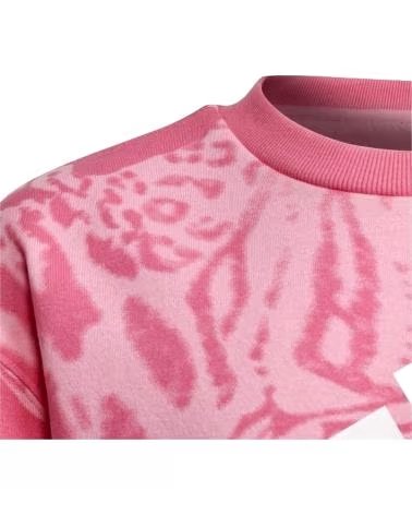 ADIDAS SUDADERA EN PARA NINAS ROSA