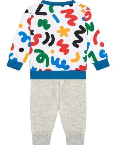 CONVERSE CONJUNTO CONVERSE INFANTIL UNISSEX ESTAMPADO BLANCO