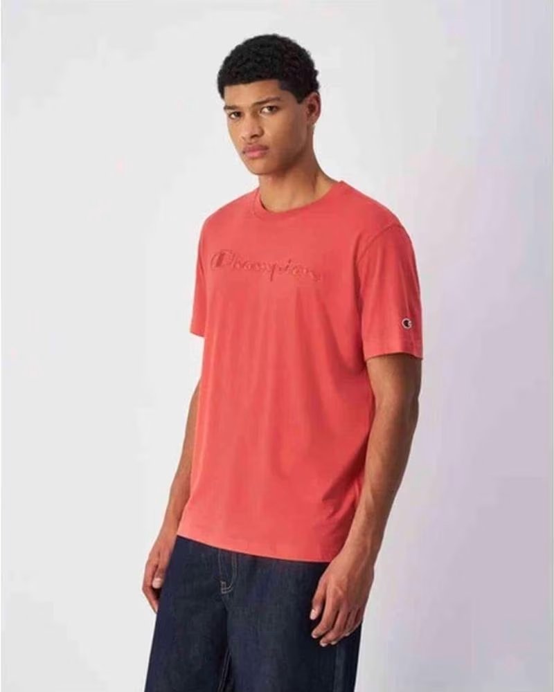 CHAMPION CAMISETA DE MANGA CORTA EN PARA HOMBRE ROJO