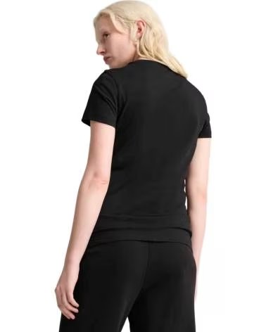 PUMA PUMA ESS METALLIC TEE WOMEN´S BLACK T-SHIRT NEGRO
