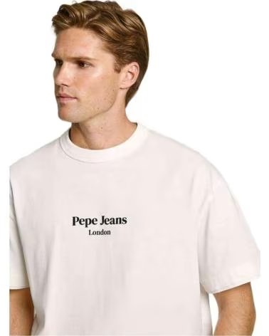 PEPE JEANS CAMISETA PEPE JEANS DE MANGA CORTA CON ESTAMPADO PARA HOMBRE BLANCO