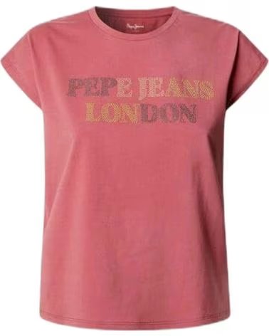 PEPE JEANS CAMISETA DE MANGA CORTA PEPE JEANS PARA MUJER ROSA