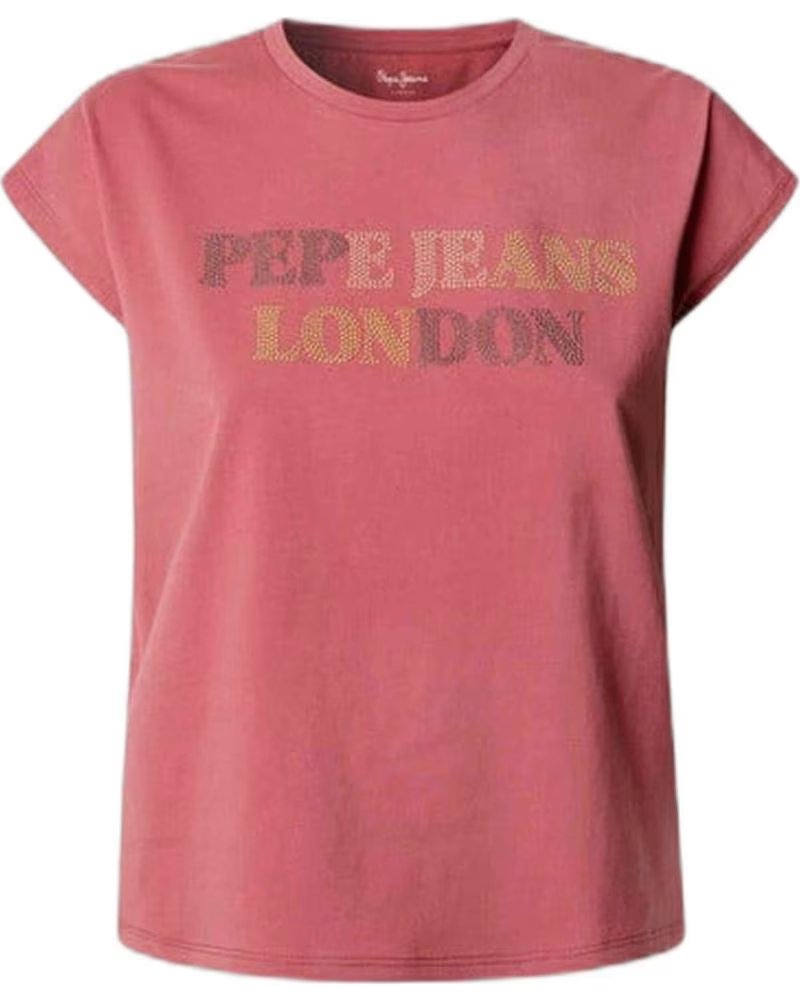 PEPE JEANS CAMISETA DE MANGA CORTA PEPE JEANS PARA MUJER ROSA