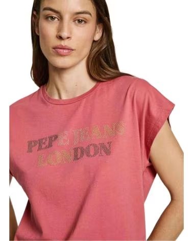 PEPE JEANS CAMISETA DE MANGA CORTA PEPE JEANS PARA MUJER ROSA