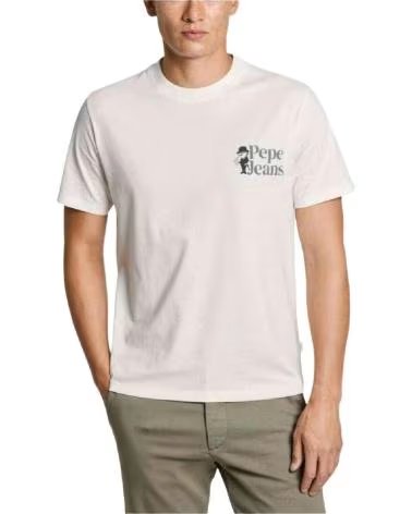 PEPE JEANS CAMISETA PEPE JEANS DE MANGA CORTA PARA HOMBRE BLANCO