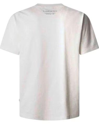PEPE JEANS PEPE JEANS HERREN T-SHIRT MIT KURZEN ÄRMELN BLANCO