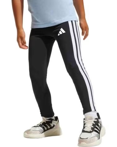 ADIDAS PANTALONI LUNGHI ADIDAS 3 STRISCE PER BAMBINO NEGRO