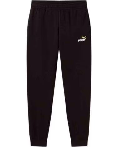 PUMA PANTALON LONG FILLE PUMA ESS+ 2 COL BIG LOGO - NOIR NEGRO
