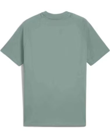 PUMA CAMISETA PUMA ESSENTIALS LOGO MANGA CORTA UNISEX VERDE VERDE