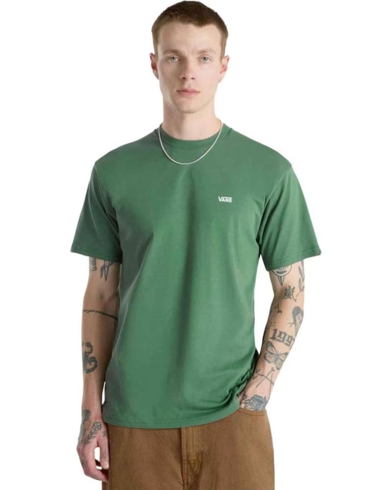 VANS OFF THE WALL VANS "OFF THE WALL" KURZARM-T-SHIRT FÜR HERREN IN GRÜN VERDE