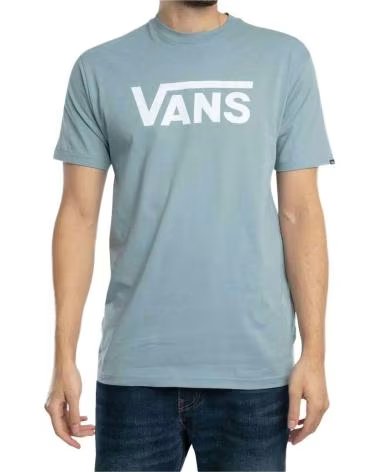 VANS OFF THE WALL CAMISETA THE LOGO CLÁSICO MANGA CORTA AZUL