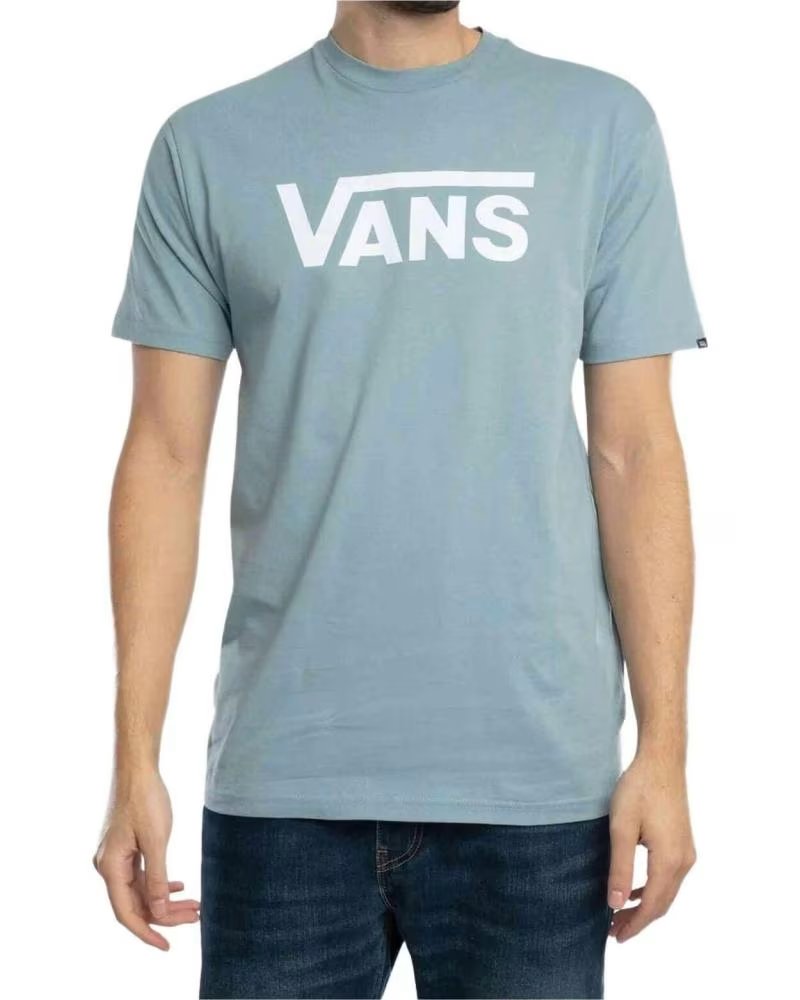 VANS OFF THE WALL CAMISETA THE LOGO CLÁSICO MANGA CORTA AZUL