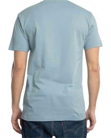 VANS OFF THE WALL CAMISETA THE LOGO CLÁSICO MANGA CORTA AZUL