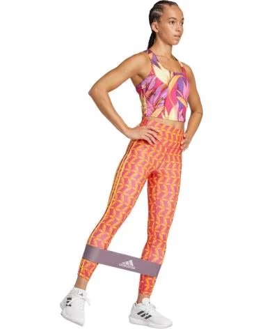 ADIDAS T-SHIRT SPORTIVA ADIDAS DONNA STAMPA FLOREALE BOPINK-SPRYEL-LUCFUC