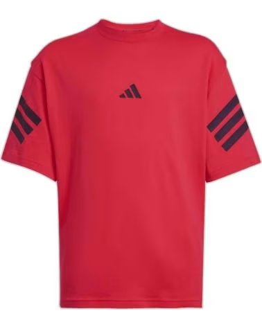 ADIDAS ADIDAS ESSENTIALS 3-STRIPES T-SHIRT KIDS RED ROJO