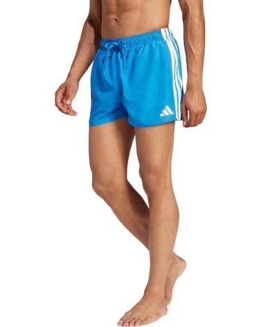 COSTUME DA BAGNO ADIDAS 3 STRISCE DA UOMO BLU AZUL