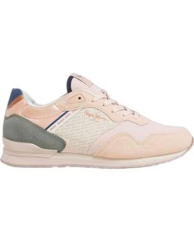 PEPE JEANS ZAPATILLAS EN PARA MUJER ROSA