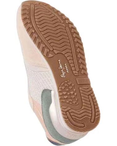 PEPE JEANS ZAPATILLAS EN PARA MUJER ROSA