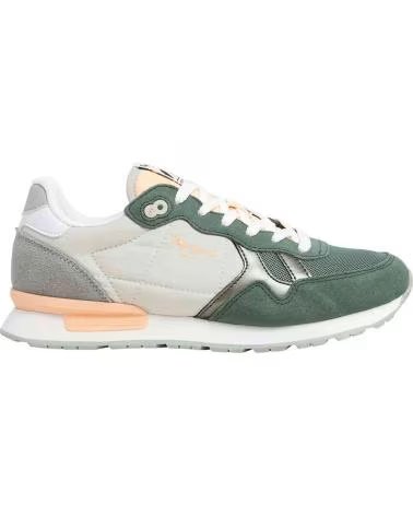 PEPE JEANS ZAPATILLAS EN PARA MUJER VERDE