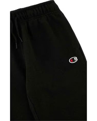 CHAMPION PANTALON LONG CHAMPION MOLLETON ENFANT UNISEXE NOIR NEGRO