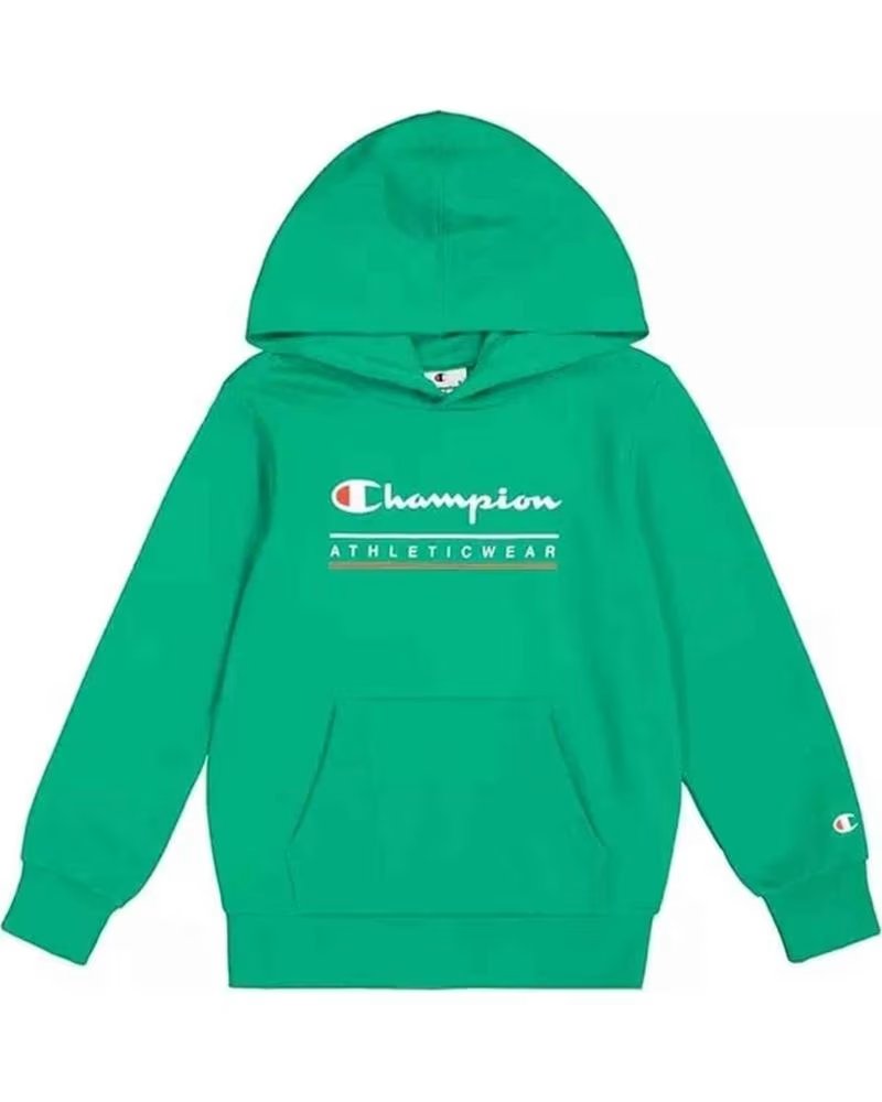 CHAMPION CHAMPION KAPUZENPULLOVER FÜR JUNGEN GRÜN VERDE