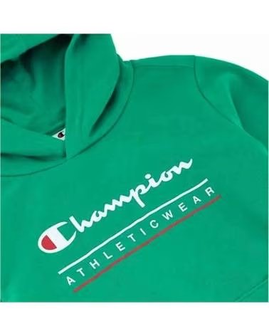 CHAMPION CHAMPION KAPUZENPULLOVER FÜR JUNGEN GRÜN VERDE