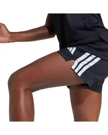 ADIDAS PANTALONES CORTOS ADIDAS TRAIN ESSENTIALS 3 BANDAS NEGRO