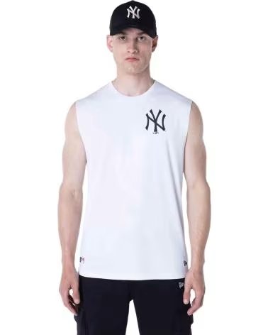 NEW ERA NEW ERA NY YANKEES ÄRMELLOSES T-SHIRT FÜR HERREN BLANCO
