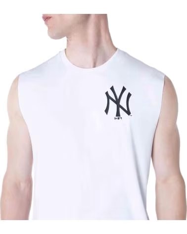NEW ERA NEW ERA NY YANKEES ÄRMELLOSES T-SHIRT FÜR HERREN BLANCO