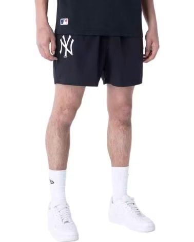 NEW ERA PANTALONCINO NEW ERA YANKEES NERO DA UOMO NEGRO