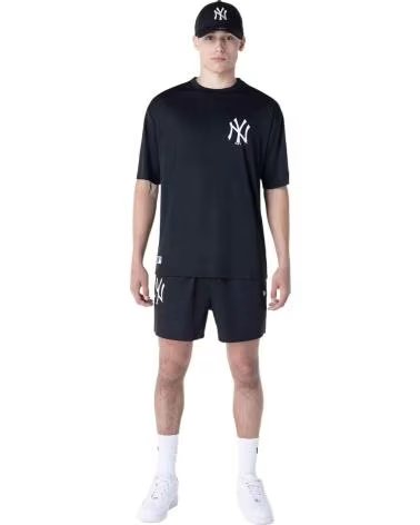 NEW ERA PANTALONCINO NEW ERA YANKEES NERO DA UOMO NEGRO