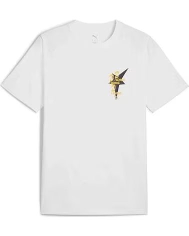 PUMA PUMA MEN´S GRAPHIC LOGO T-SHIRT BLANCO