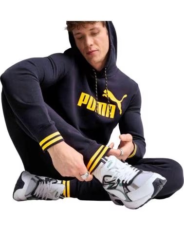 PUMA PUMA ESSENTIALS LOGO LANGHOSE UNISEX MARINEBLAU AZUL