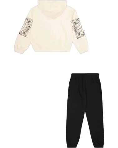 CHAMPION ENSEMBLE DE SURVÊTEMENT CHAMPION BEIGE POUR GARÇON AVEC IMPRIMÉ BEIGE