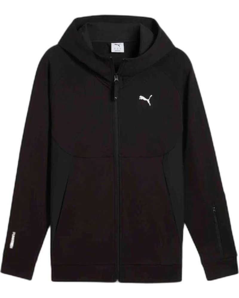 -PUMA-TEXTIL-MARCA-MODELO-TECH-FULL-ZIP-HOODIE-DK-PARA-UNISEX-NEGRO