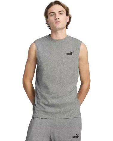 PUMA DÉBARDEUR PUMA ESSENTIAL LOGO POUR HOMME GRIS
