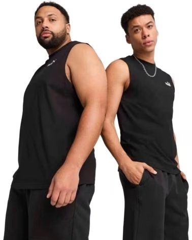 PUMA CANOTTA PUMA UNISEX NEGRO