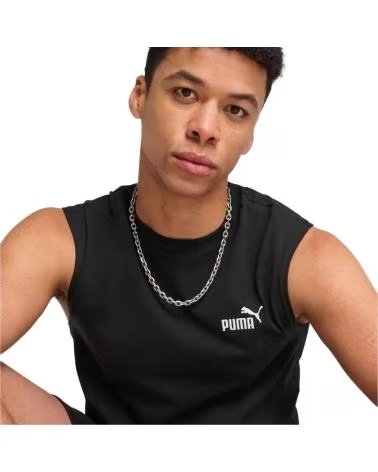 PUMA CANOTTA PUMA UNISEX NEGRO