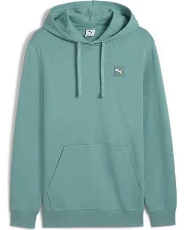 PUMA SUDADERA CON CAPUCHA EN PARA UNISEX VERDE