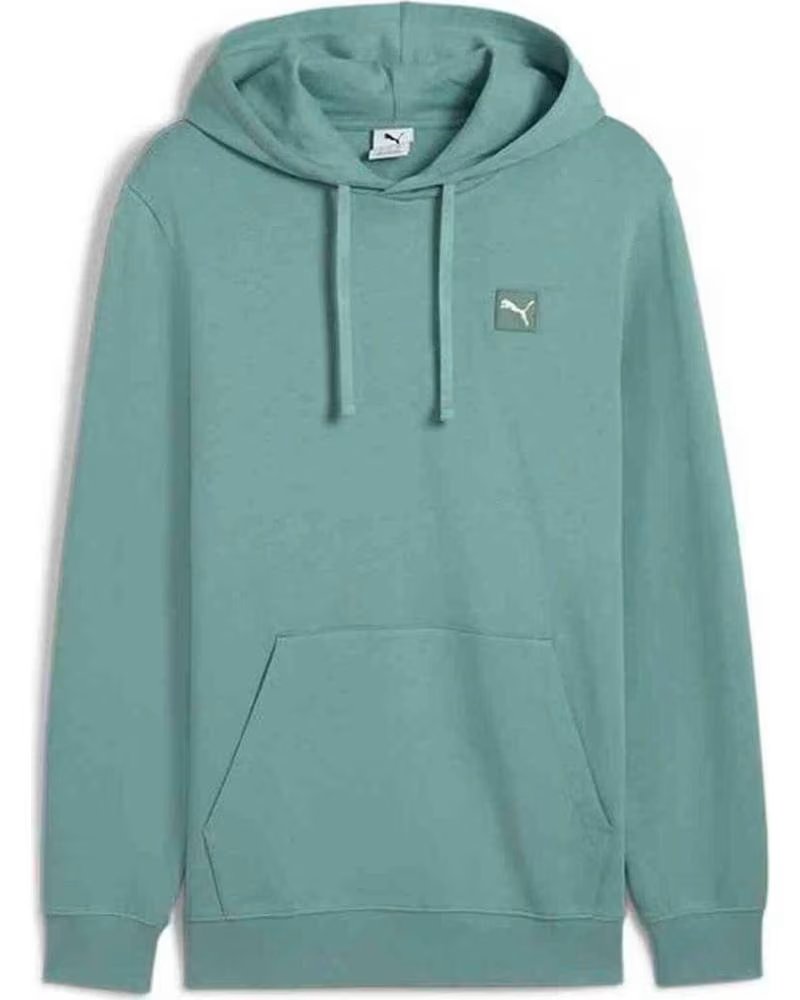 PUMA SUDADERA CON CAPUCHA EN PARA UNISEX VERDE