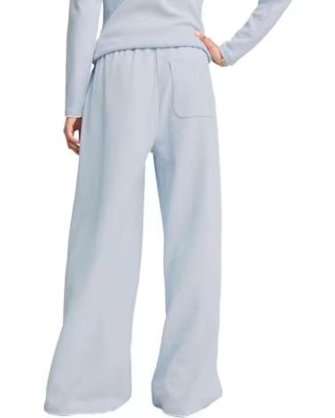 PUMA PANTALON LONG PUMA LARGE JAMBE POUR FEMME AZUL