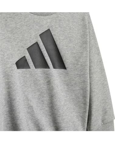 ADIDAS COMPLETO SPORTIVO ADIDAS UNISEX GRIGIO PER BAMBINI GRIS