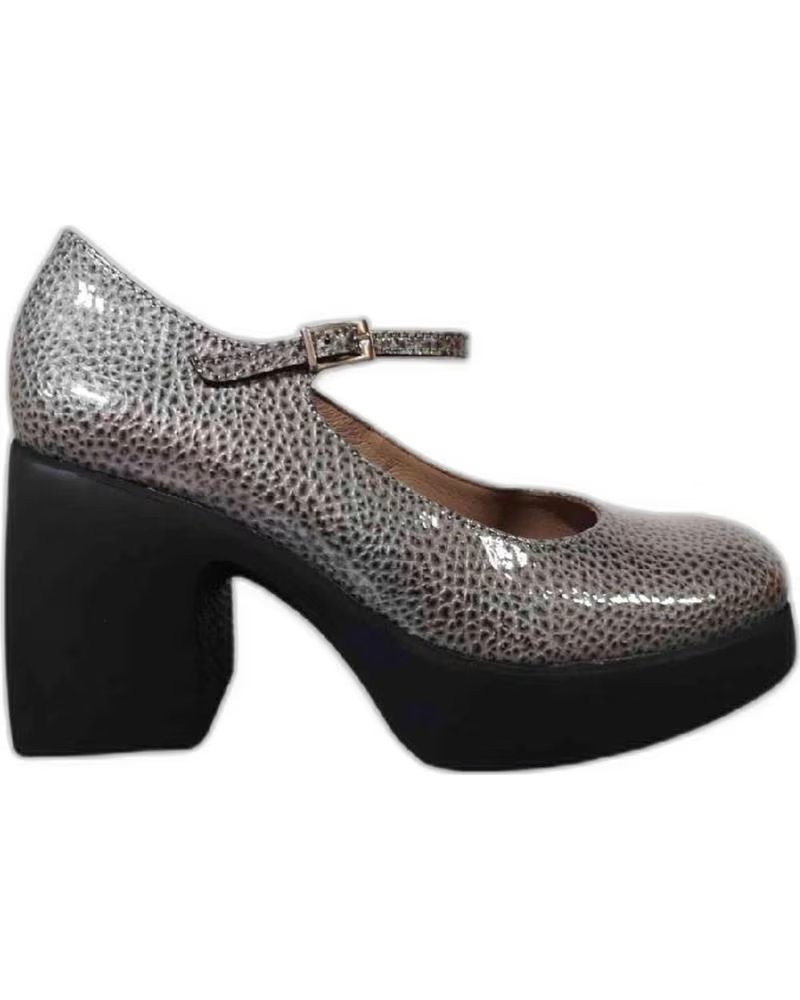 WONDERS WONDERS WOMEN´S MARY JANE HEELS, GREY GRIS