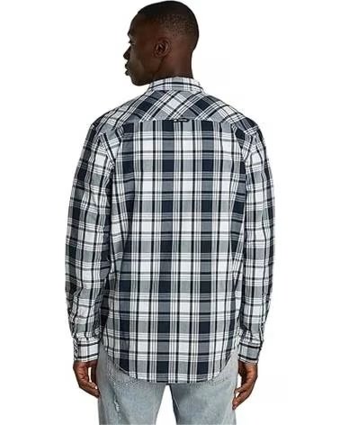 TOMMY JEANS TOMMY JEANS KARIERTES HEMD FÜR HERREN AZUL