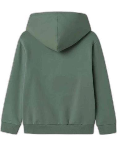 NAME IT SUDADERA CON CAPUCHA NAME IT PARA NIÑOS UNISEX VERDE CON ESTAMPADO VERDE