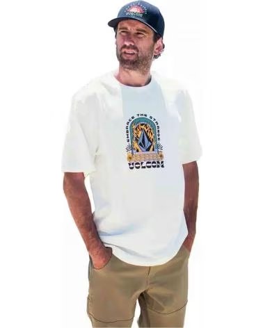 VOLCOM VOLCOM MEN´S SHORT SLEEVE T-SHIRT WITH GRAPHIC PRINT BLANCO