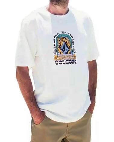 VOLCOM VOLCOM MEN´S SHORT SLEEVE T-SHIRT WITH GRAPHIC PRINT BLANCO