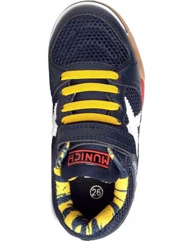 MUNICH SCARPE DA CALCETTO INDOOR MUNICH PER BAMBINI BLU AZUL