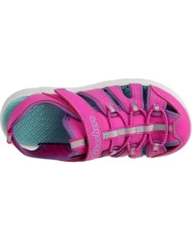 SKECHERS SANDÁLIAS ESPORTIVAS SKECHERS FEMININAS ROSA ROSA